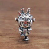 Mistletoe 925 Silver Cartoon Charm Bead for European Jewelry