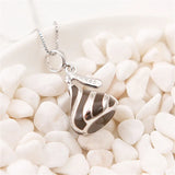 Mistletoe 925 Sterling Silver Chocolate Candy Dangle Pendant Charm