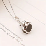 Mistletoe 925 Sterling Silver Chocolate Candy Dangle Pendant Charm