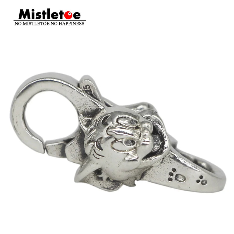 Mistletoe 925 Sterling Silver Charm European Style Jewelry