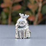 Smiley King Charm Bead European Jewelry