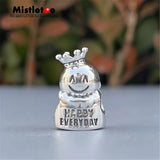 Smiley King Charm Bead European Jewelry
