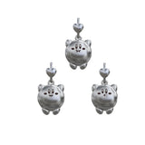 Mistletoe 925 Silver Cartoon Dangle Pendant Charm Jewelry