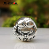 925 Sterling Silver Frog Dharma Charm Bead Jewelry