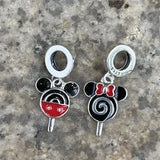 Ice Cream Dangle Charm Pendant 925 Sterling Silver