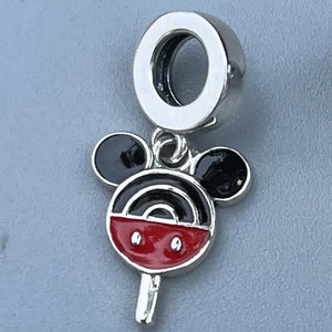 Ice Cream Dangle Charm Pendant 925 Sterling Silver