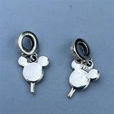 Ice Cream Dangle Charm Pendant 925 Sterling Silver