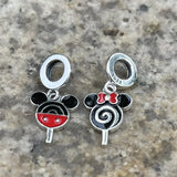 Ice Cream Dangle Charm Pendant 925 Sterling Silver
