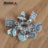 Mistletoe 925 Sterling Silver Spacer Charm European Jewelry