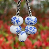 Mistletoe 925 Silver Charm Bead Jewelry