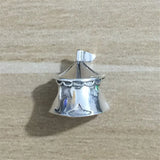 925 Silver Mistletoe Circus Tent Charm Bead European Jewelry