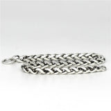 925 Sterling Silver Classic Braided Rope Chain Bracelet Necklace 3.85mm
