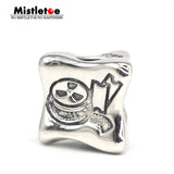 Mistletoe 925 Silver Date Night Charm Bead Bracelet Jewelry