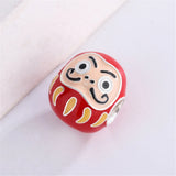 Mistletoe 925 Sterling Silver Dharma Charm Bead Jewelry