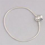 Mistletoe 925 Silver Snake Bracelet & Necklace