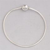 Mistletoe 925 Silver Snake Bracelet & Necklace