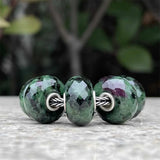 925 Sterling Silver Mistletoe Charm Bead for Bracelet Jewelry