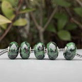 925 Sterling Silver Mistletoe Charm Bead for Bracelet Jewelry