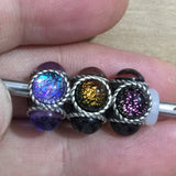 Mistletoe 925 Silver Spacer Charm Bead European Jewelry