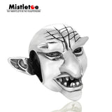 925 Sterling Silver Halloween Monster Charm Bead