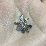 925 Silver Halloween Ghost Spacer Charm Bead European Jewelry