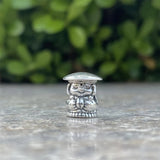 Mistletoe 925 Sterling Silver Monk Charm Bead Jewelry