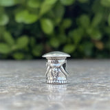 Mistletoe 925 Sterling Silver Monk Charm Bead Jewelry