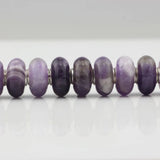 925 Silver Mistletoe Purple Crystal Charm Bead for Bracelet