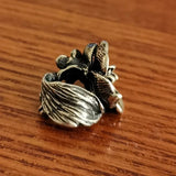 925 Sterling Silver Orchid Charm Bead European Jewelry