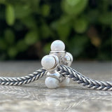 Mistletoe 925 Sterling Silver Star Charm Bead Jewelry