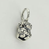 925 Silver Robot Charm Bead for Bracelet