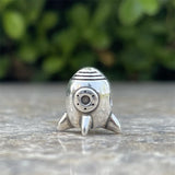 Mistletoe 925 Sterling Silver Rocket Clip European Jewelry