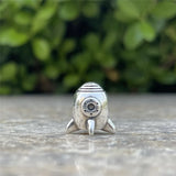 Mistletoe 925 Sterling Silver Rocket Clip European Jewelry