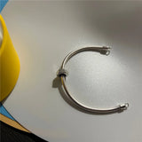 925 Silver Mistletoe Charm Bead for European Bracelets