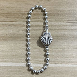 Mistletoe 925 Silver Shell Lock Clasp European Jewelry