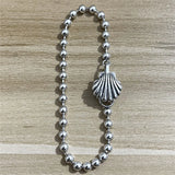 Mistletoe 925 Silver Shell Lock Clasp European Jewelry