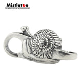 925 Silver Snail Lock Clasp European Jewelry