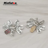 Mistletoe 925 Sterling Silver Soda Charm Bead European Jewelry