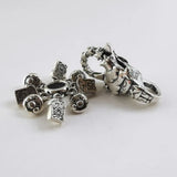 Mistletoe 925 Sterling Silver Star Clasp Lock
