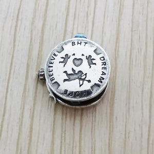 925 Sterling Silver Star Watch with Lobster Lock