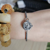 925 Sterling Silver Star Watch with Lobster Lock