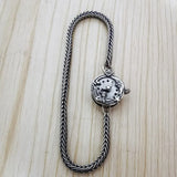 925 Sterling Silver Star Watch with Lobster Lock