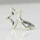Mistletoe 925 Sterling Silver Star & Heart European Jewelry