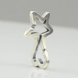 Mistletoe 925 Sterling Silver Star & Heart European Jewelry