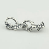 Mistletoe 925 Sterling Silver X double silver Link Fit European Bracelet Jewelry