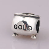 Mistletoe 925 Sterling Silver Treasure bowl Charm