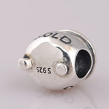 Mistletoe 925 Sterling Silver Treasure bowl Charm