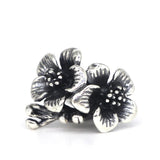 Mistletoe 925 Sterling Silver Charm Bead for Bracelet Jewelry