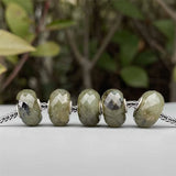 Labradorite Stone Charm Bead for 925 Sterling Silver Bracelet