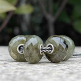 Labradorite Stone Charm Bead for 925 Sterling Silver Bracelet